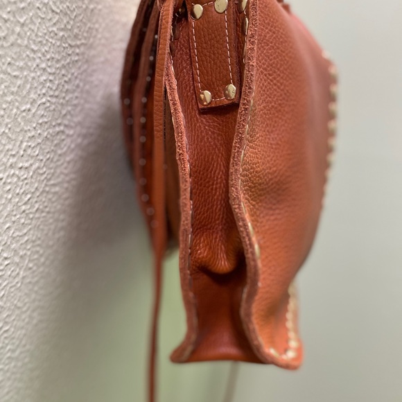 Handmade California leather studded purse - Picture 7 of 7